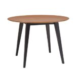 Platon Dining Table Black Cocoa Top 4seater