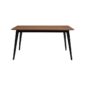 Platon Dining Table Black Cocoa 6seater