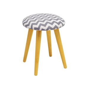 Poppy Stool Natural Grey