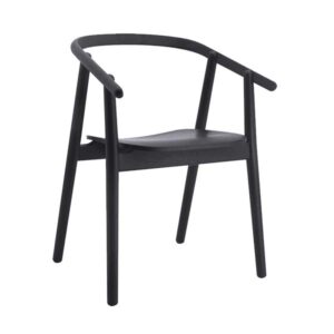 Gerd Dining Armchair Black Ash