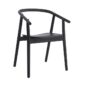 Gerd Dining Armchair Black Ash