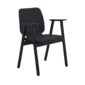 Missie Dining Chair Black Dark Grey