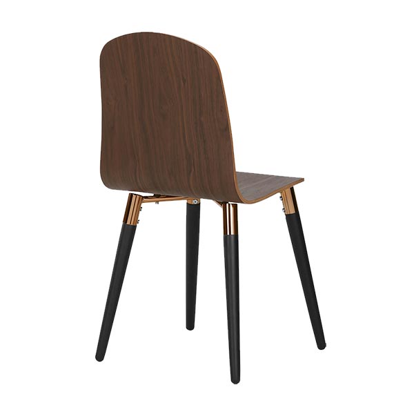 Vesta Dining Chair Black Walnut