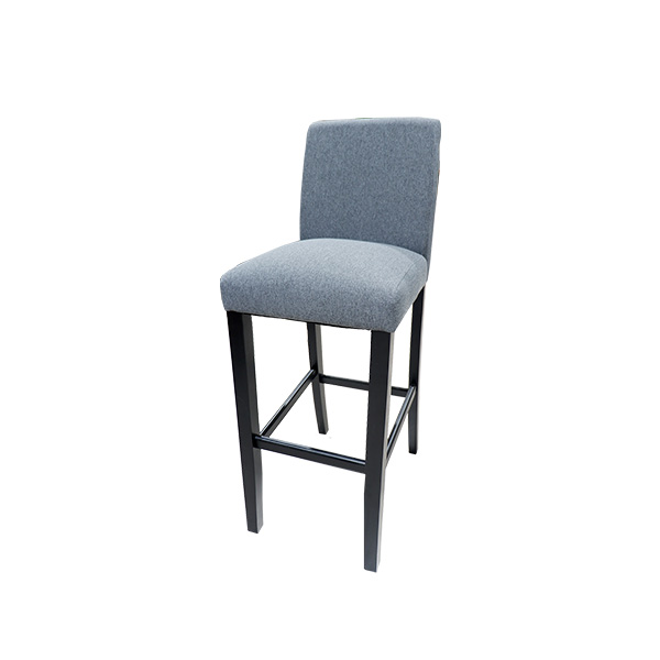 Anji Bar Chair Black Grey