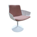 Trol Dining Chair White Pink