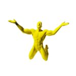 Man Finisher Statue Yellow