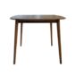 Taro Dining Table Ash Veneer Walnut 4seater