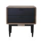 Blinder Nightstand Sand Black Grey