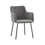 Desta Dining Chair Black Steel