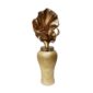 Curly Bottle Vase Gold Small