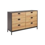 Leser Dresser Dark Black Oak