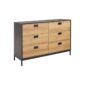 Leser Dresser Dark Black Oak