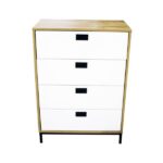 Lest Drawer Daark Oak White