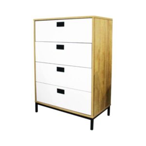 Lest Drawer Daark Oak White