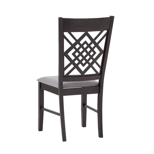 Ayrton Dining Chair Dark Chestnut Light Brown