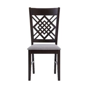 Ayrton Dining Chair Dark Chestnut Light Brown