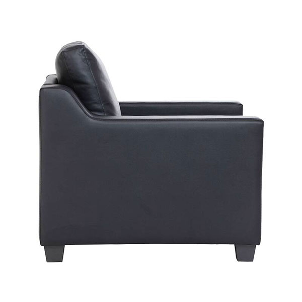 Baleno Sofa Black Espresso 1seater