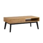 Malto Coffee Table Black Natural