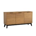 Malton Sideboard Black Natural