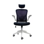 V Office Chair White Black