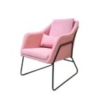 Acy Accent Chair Pink