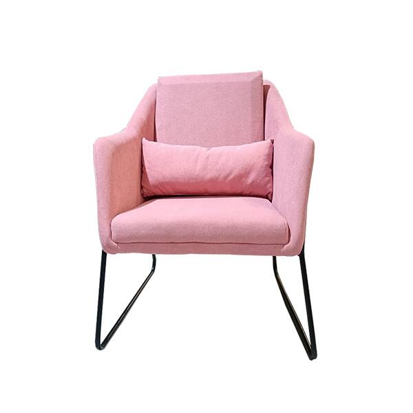 Acy Accent Chair Pink