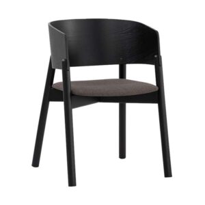 Copen Dining Chair Black Chestnut