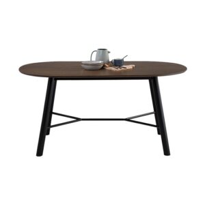 Harold Dining Table Black Cocoa 6seater