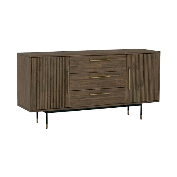 Hamilton Sideboard Sand Black Toffee