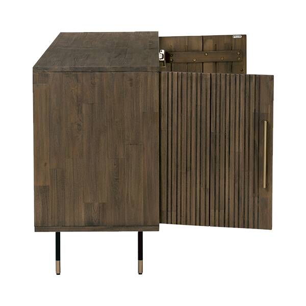 Hamilton Sideboard Sand Black Toffee