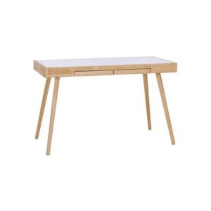 Reth Working Desk Natural White