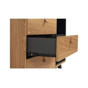 Castor Sideboard Black Natural