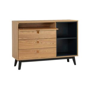 Castor Sideboard Black Natural