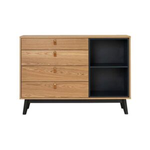 Castor Sideboard Black Natural