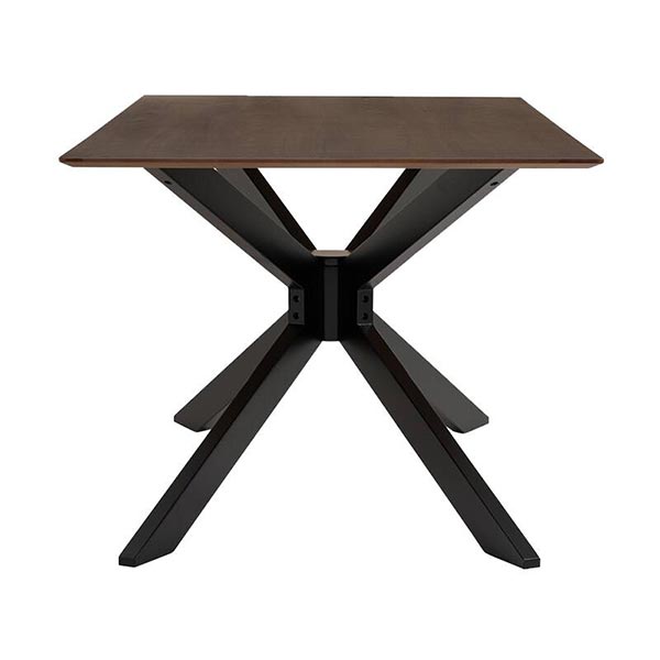 Gerald Dining Table Black Cocoa 6seater