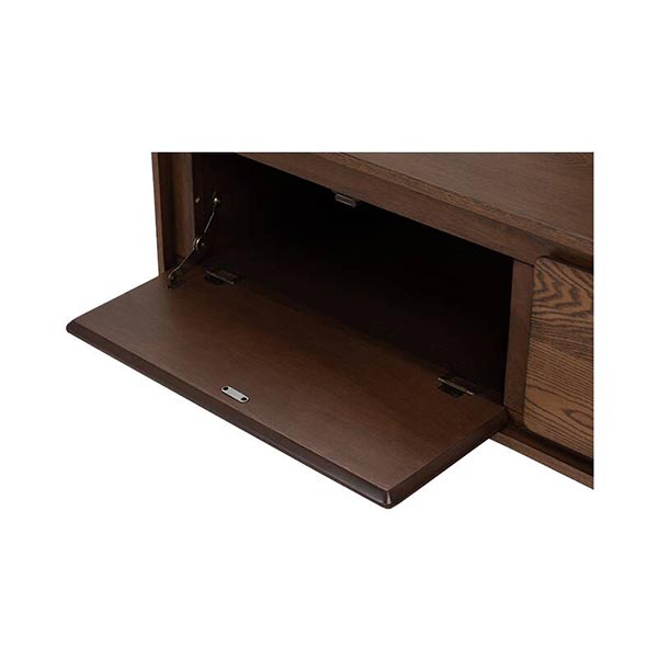 Hutto TV Cabinet Black Cocoa 1.2m