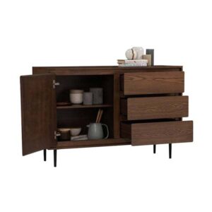 Hutto Sideboard Black Cocoa 1.2m