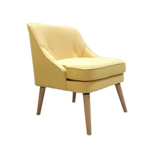 Quintin Accent Chair Natural Yellow