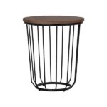 Flux Side Table Black Cocoa