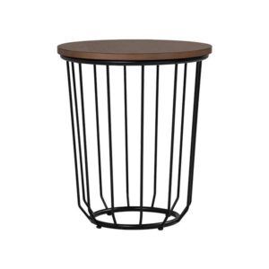 Flux Side Table Black Cocoa