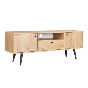 TV Stand A7013A Black Dark Oak - Image 3