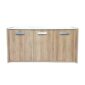 Buffet NS835 Dark Oak White