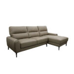 Bernadette Right L-Shape Sofa Dark Beige