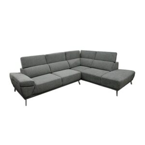 Angeline Left L-Shape Sofa Grey