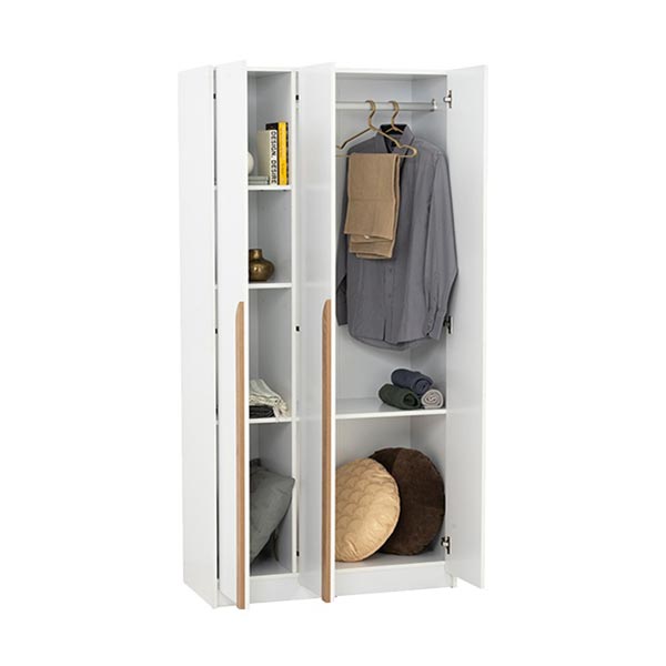 Mando Wardrobe White