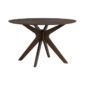 Conan Dining Table Cocoa Walnut 6seater