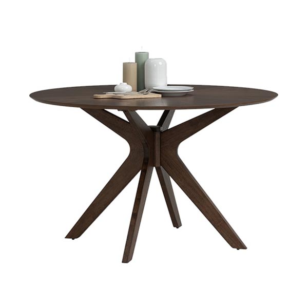 Conan Dining Table Cocoa Walnut 6seater