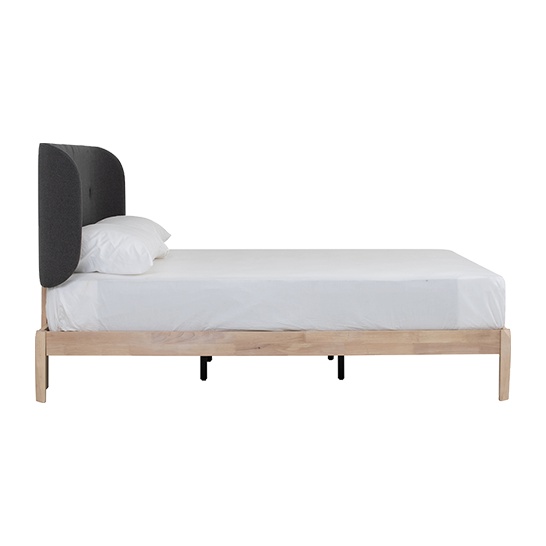 Kaiji Bed White Wash Queen