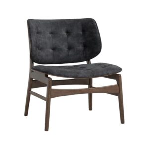 Heath Lounge Chair Black