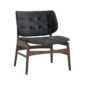 Heath Lounge Chair Black